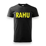 Rahumäe põhikool unisex must särk rahu kollane eest
