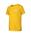 Tallinna tondi kool logoga laste kollane spordisärk wear print