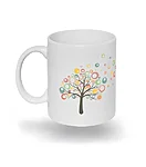 Tallinna tondi kool logoga valge kruus wear print