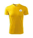 Tallinna tondi kool logoga vanemate õpilaste kollane spordisärk wear print
