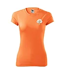 Tallinna tondi kool logoga vanemate õpilaste oranž spordisärk 2 wear print