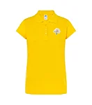Tallinna tondi kool logoga vanemate laste kollane polo 2 wear print