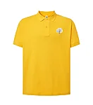 Tallinna tondi kool logoga vanemate laste kollane polo wear print