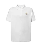 Tallinna tondi kool logoga vanemate laste valge polo wear print