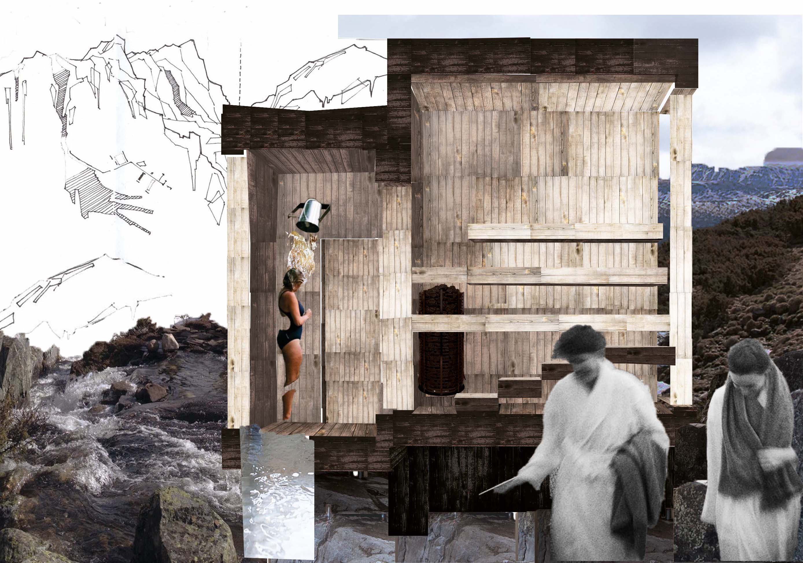 Modular sauna for Thermory – PAKK