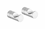 4830600 towel hooks 2pcs chrome