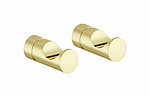 4830677 towel hooks 2pcs polished brass