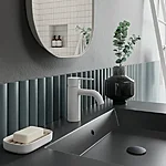 7402121 silhouet basin matt white miljoe
