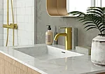 7402179 silhouet basin brushed brass miljoe
