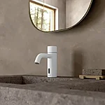 7402221 silhouet touchless basin matt white miljoe