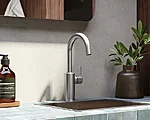 7462046 silhouet basin high spout steel miljo