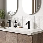 7493055 silhouet basin medium brushed graphite grey miljoe