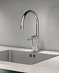 Nautic kitchen mixer high spout dw