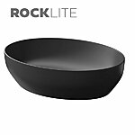 K677 014 larga 50x38 countertop washbasin anthracite mat ellipse side rocklite,qnumpq2lq3gxrsaoz6q