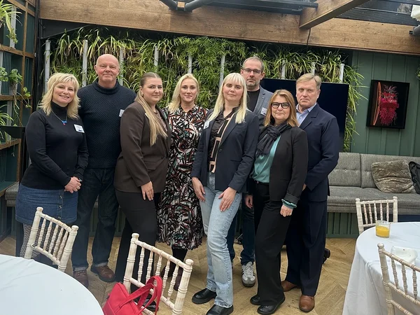 Carmen reisid and Carmen Kressa at the London event