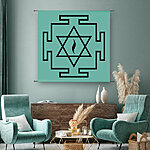 1052 150 atman turquoise livingroom