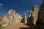 Ruins of St Francis hospital in Santo Domingo