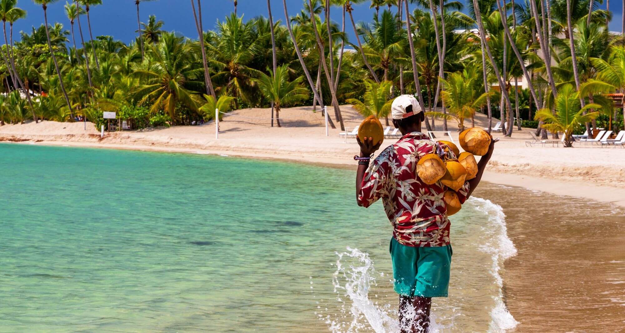 
The beach which awaits at the end of your transfer from Santo Domingo to Boca Chica
