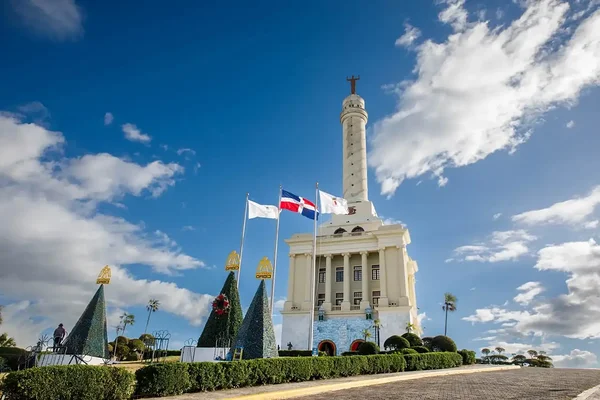 Das Monument in Santiago