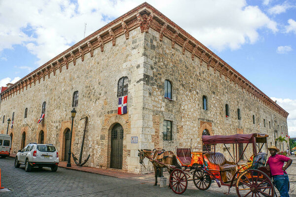 Das Museum der Königlichen Haushalte in Santo Domingo