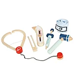 12548 01 arzt spielset small foot stethoskop pinzette thermometer spritze verband otoskop