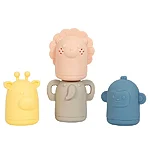 12753 44 silicone jungle bath toy set small foot tierischer spass