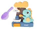 Bath toy shower with dinosaur reel 104361
