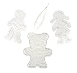 Girl, teddy bear boy