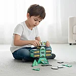 Magnetic construction blocks space station 108 elements 180382