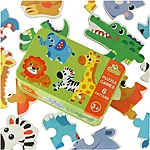 Puzzle in a can safari animals 25 puzzles 158468