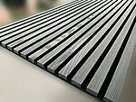 Akustiline ribipaneel graphite ash #2558 (600 x 2400 mm) 2