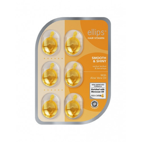 Ellips yellow smooth shiny hair treatment