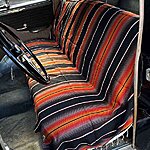 Black rust brown serape 1