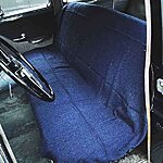 Dark blue solid color blanket 1