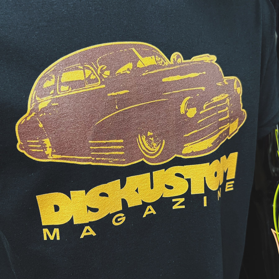 Diskustom Magazine shirts