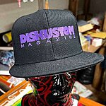 Diskustom magazine cap black purple 1