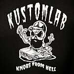 Kustomlab tshirt front close up