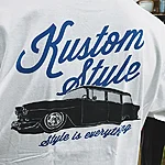 Kustomstyle chevy wagon shirt white4