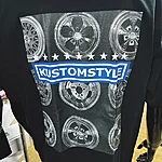 Kustomstyle wheels shirt black 4