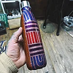 Mhlcustoms bottle brown purple pattern 4