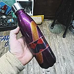 Mhlcustoms bottle purple pattern 7