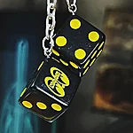 Mooneyes keychain blackdice 4