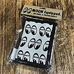 Mooneyes trifold wallet white