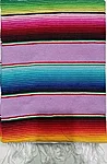 Multicolor serape lavender 1