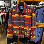 Pendleton high grade western jacket yellow grey 1