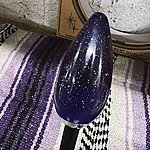 Purple metalflake shifter knob 