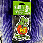 Rat fink air freshener lemon