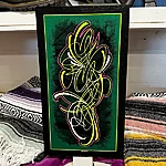 Scroll pinstripe wallart jarmo nuutre 1