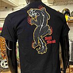 Skunk panther shirt black 3