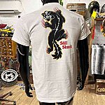 Skunk panther shirt white 3